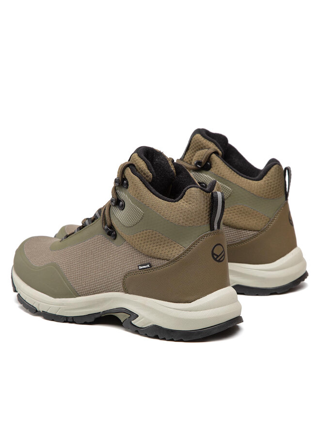 Halti Trekingová obuv Halti Fara Mid 2 Men's Drymaxx Outdoor Shoes 054-2622 Zelená