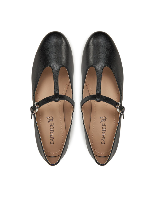 Caprice Baleriny Caprice 9-24203-44 Czarny