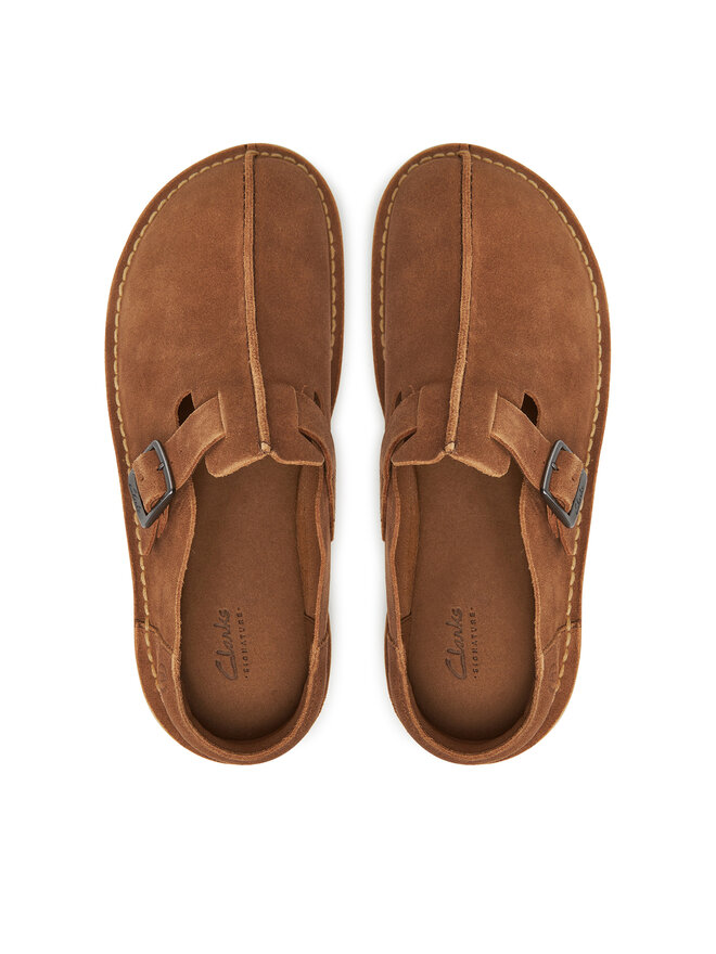 Clarks Pantoletten Clarks Solsbury  26180881 Braun