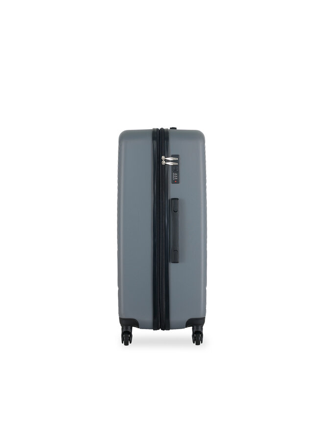 Semi Line Μεγάλη Βαλίτσα Semi Line T5924-3 Γκρι