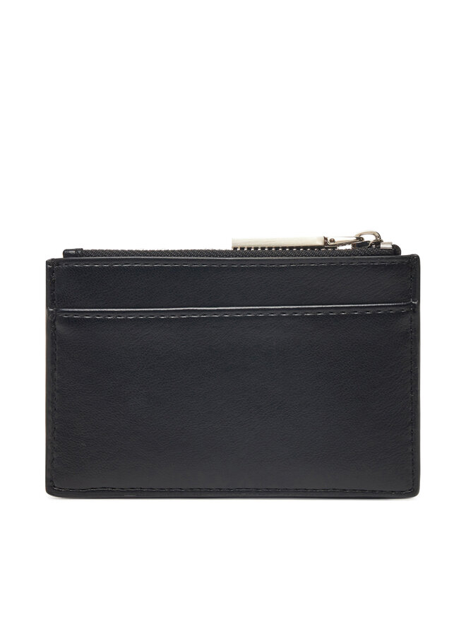 Calvin Klein Portfel damski Calvin Klein Hardware Snap Top Zip Cardholder K60K612959 Czarny