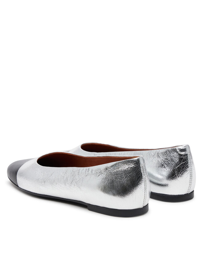 Vagabond Shoemakers Baleriny Vagabond Shoemakers Jolin 5508-619-72 Srebrny