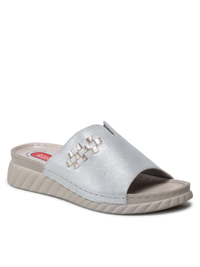 Go Soft Pantoletten Go Soft EST-2299-02 Silberfarben