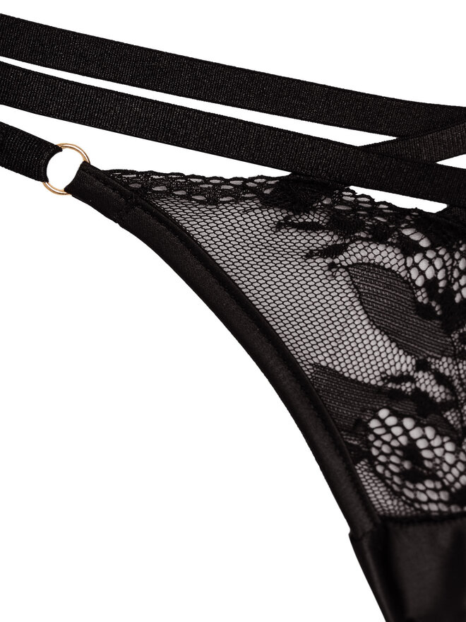 Hunkemöller Hunkemöller Figi alsó Amari 301027 Fekete