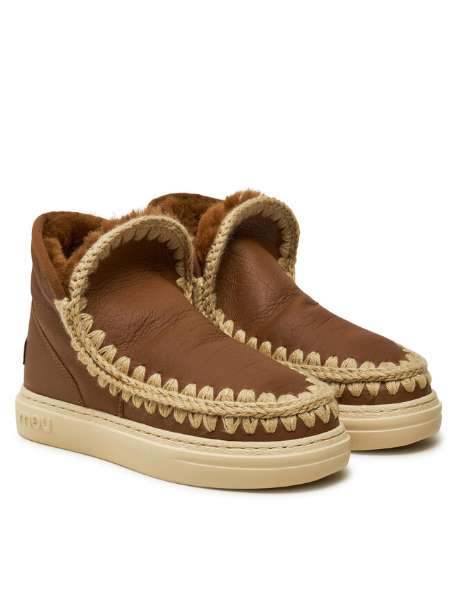 Mou Škornji za sneg Mou Eskimo Sneaker Bold FW411000B Rjava