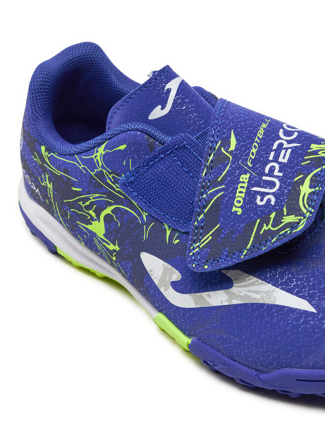 Joma Boty na fotball Joma Super Copa Jr Turf SCJW2404TFV Modrá