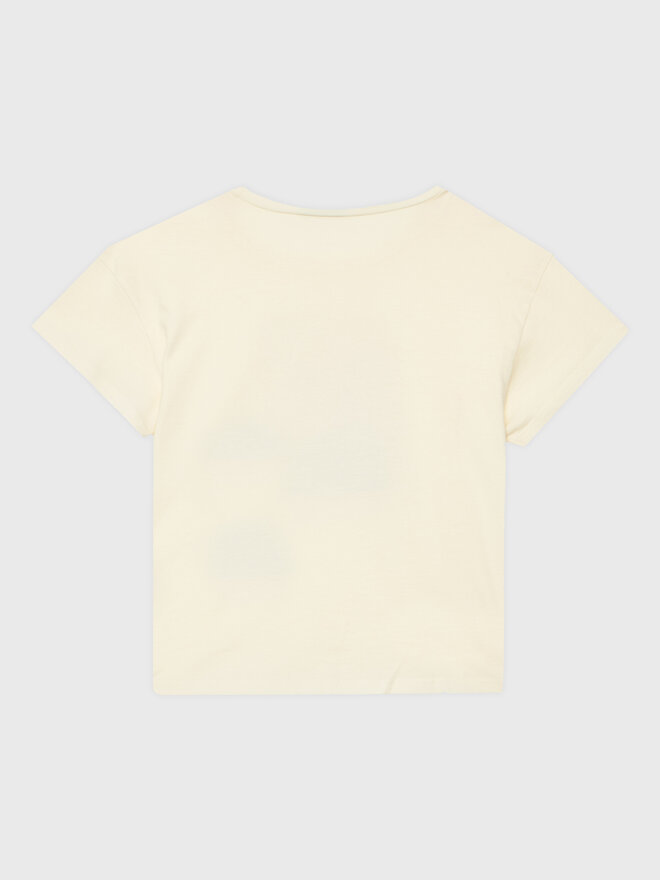 United Colors Of Benetton United Colors Of Benetton Camiseta 3096C10B4 Écru Regular Fit