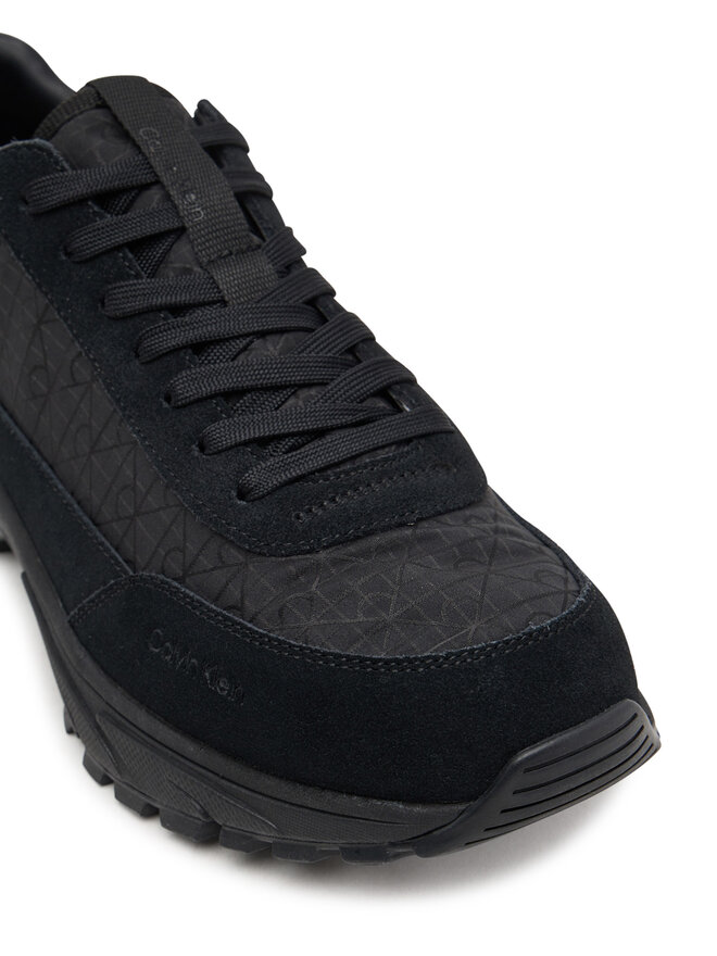 Calvin Klein Sneakersy Calvin Klein Hike Runner Casual NY-Su Aop YM0YM01378 Czarny