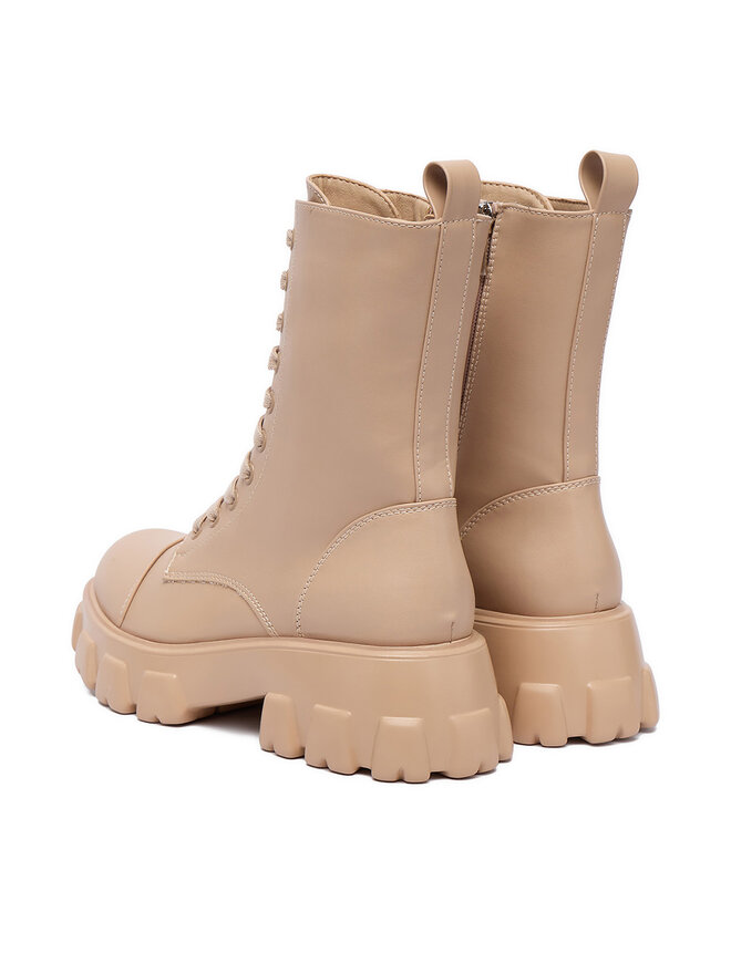DeeZee Botines planos DeeZee 1709-1 Beis