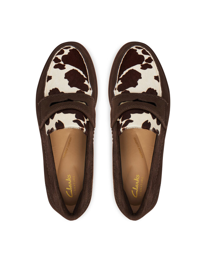 Clarks Slipper Clarks Straven Edge 26186597 Braun
