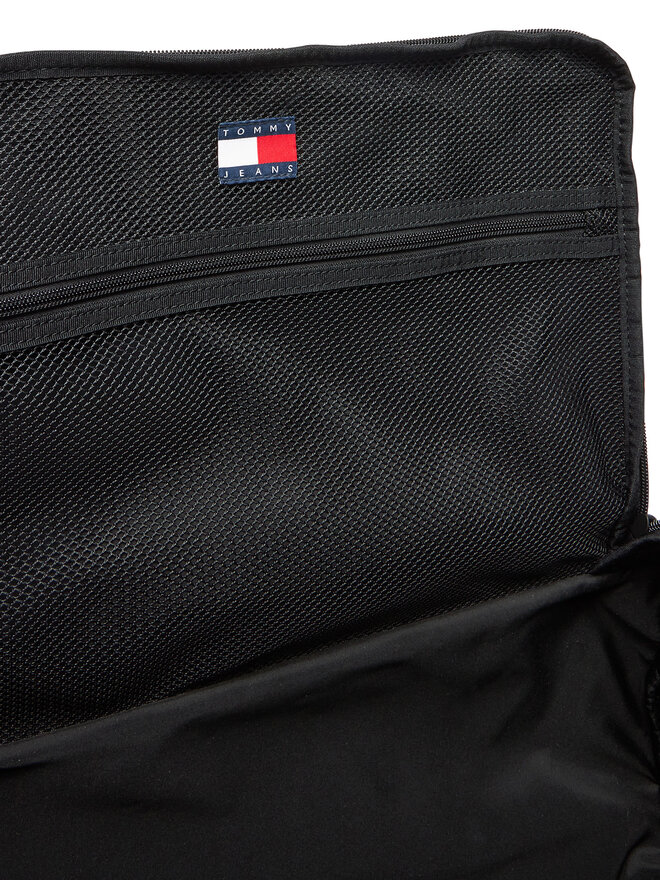 Tommy Jeans Σακίδιο Tommy Jeans Tjm Elevated Pu Multi Backpack AM0AM13407 Μαύρο