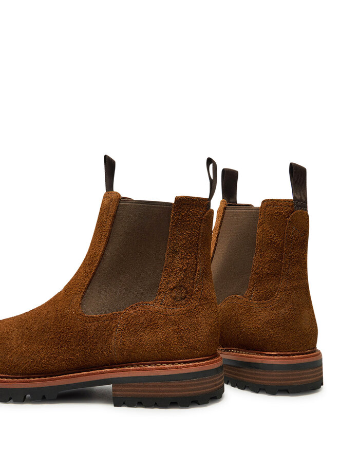 Clarks Μποτάκια με λάστιχο Clarks Clarkridge Top 26179723 Καφέ