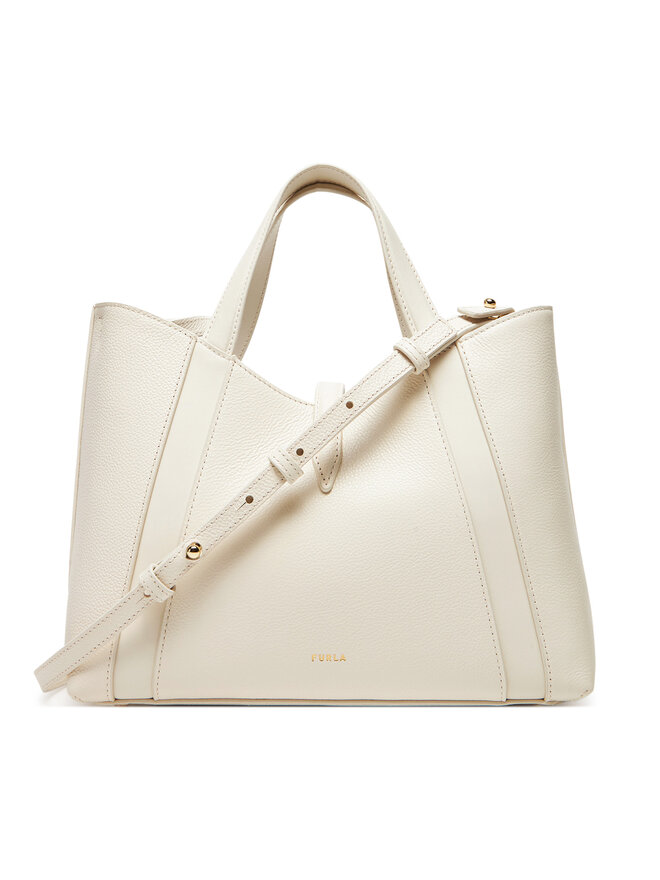 Furla Ročna torba Furla Goccia S WB01789 BX3353 KH PNN00 Écru