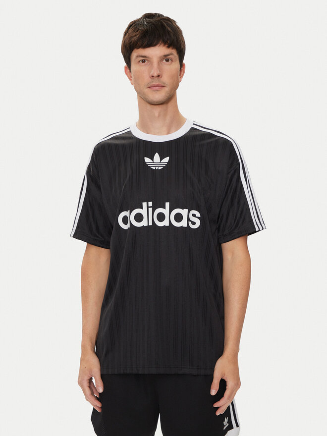 adidas adidas T-Shirt adicolor IU2341 Schwarz Loose Fit