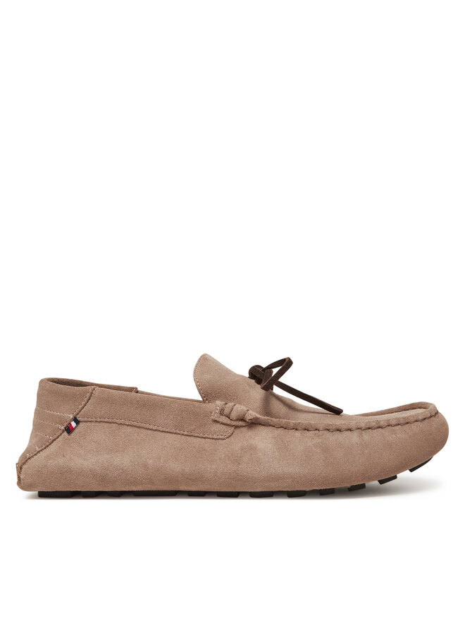 Tommy Hilfiger Мокасини Tommy Hilfiger Hilfiger Folded Suede Driver FM0FM05385 Бежов