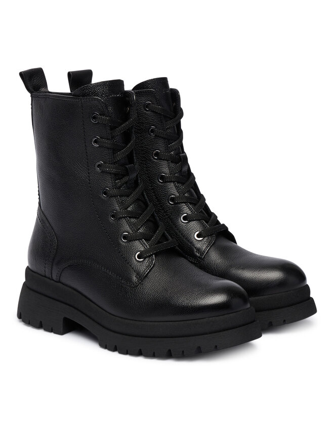 Tamaris Schnürschuhe Tamaris 1-25233-45 Schwarz