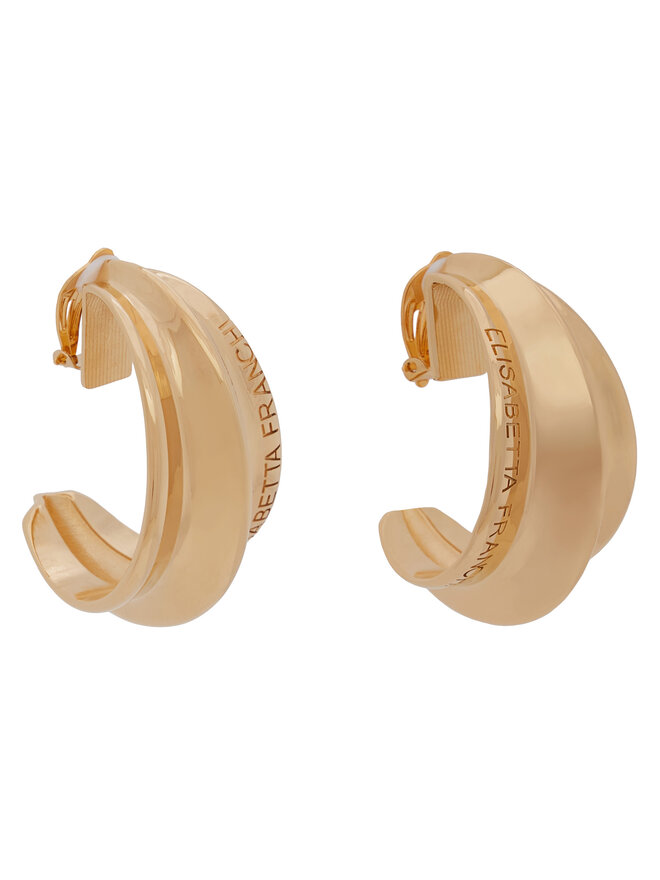 Elisabetta Franchi Pendientes de clip Elisabetta Franchi OR-63B-51E2-V230 Oro