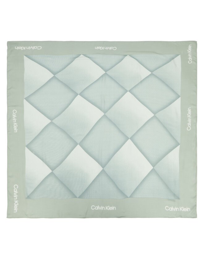 Calvin Klein Šátek Calvin Klein Quilt K60K611710 Zelená
