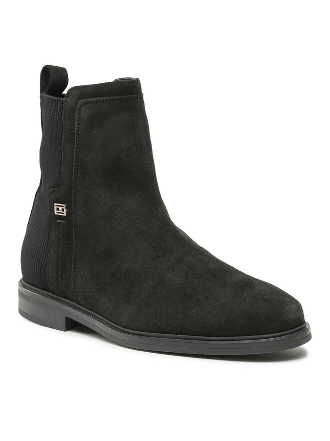 Tommy Hilfiger Stiefeletten Tommy Hilfiger Tommy Essentials Boot FW0FW07474 Schwarz