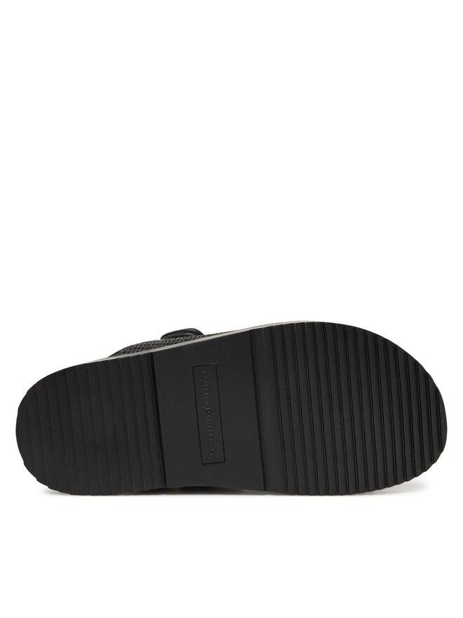 Tommy Hilfiger Iešļūcenes Tommy Hilfiger DOUBLE STRAP RAFFIA FW0FW08940 Melns