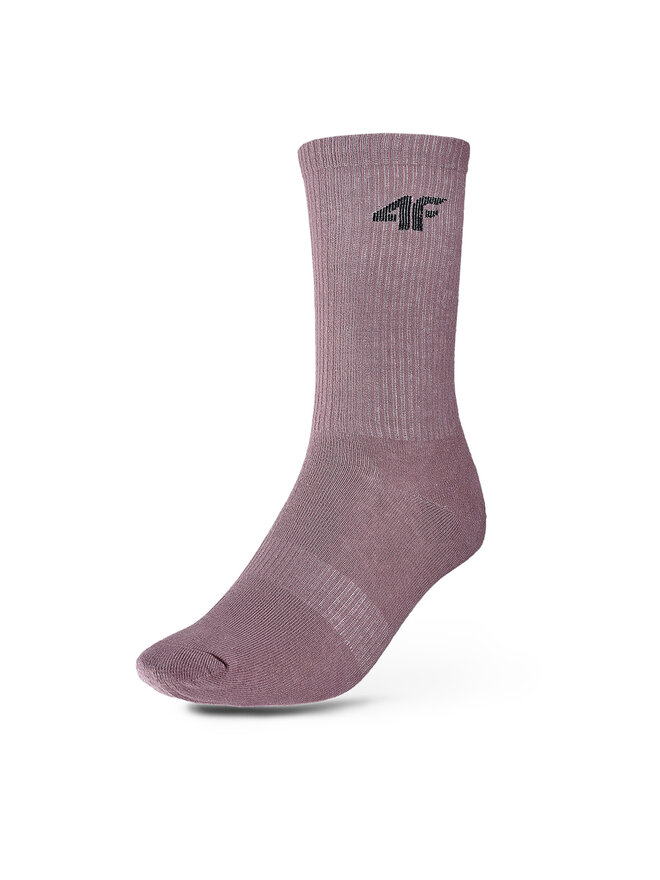 4F Sada 4 párů vysokých ponožek unisex 4F 4FJWAW24USOCF297 Barevná