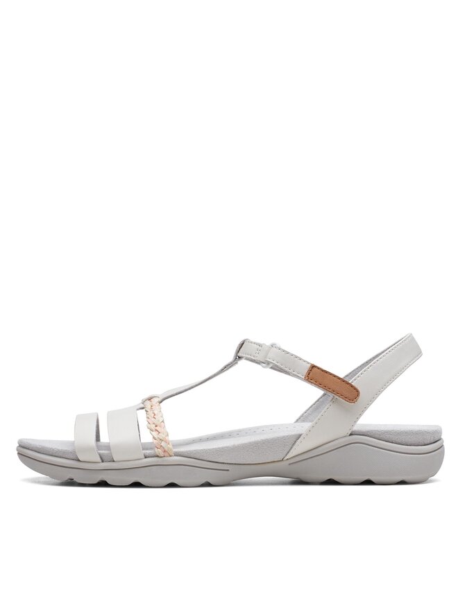 Clarks Sandale Clarks Amanda Tealite 26171126 Alb