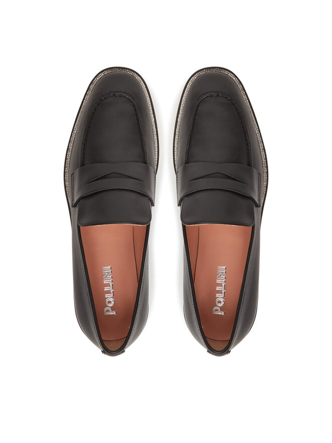 Pollini Loaferice Pollini SA10312C1MTCS000 Crna