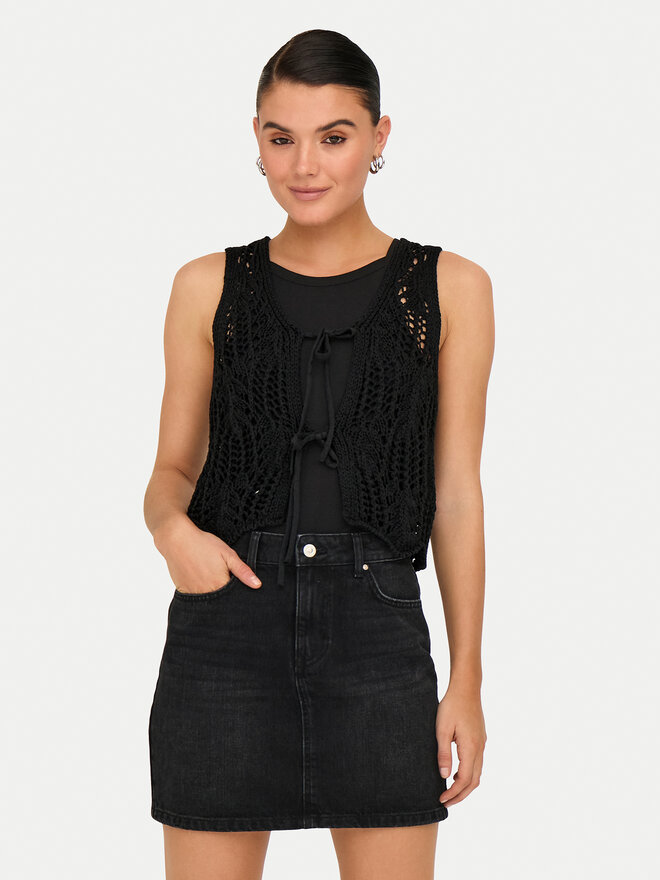 ONLY ONLY Marškinėliai Lizzy 15343882 Juoda Regular Fit