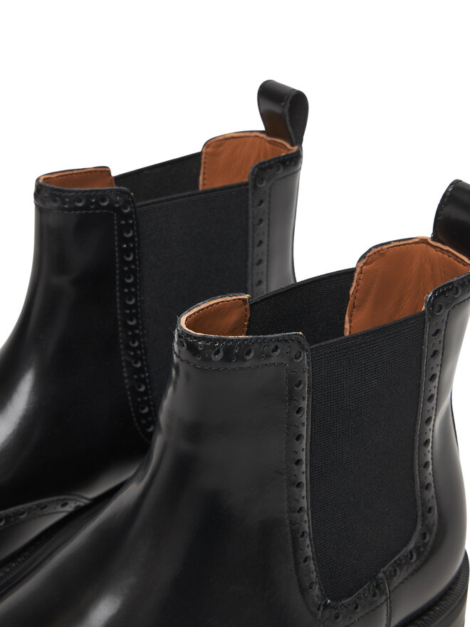 Tommy Hilfiger Боти тип челси Tommy Hilfiger Hilfiger Vogue FM0FM05765 Черен