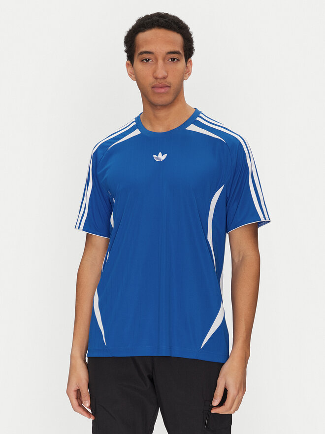 adidas adidas Camiseta adicolor Teamgeist JP1114 Azul Loose Fit