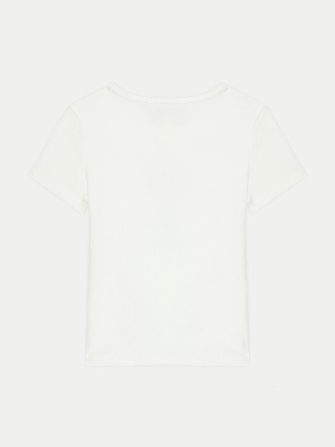 Original Marines Original Marines Camiseta DEA3528F Blanco Regular Fit