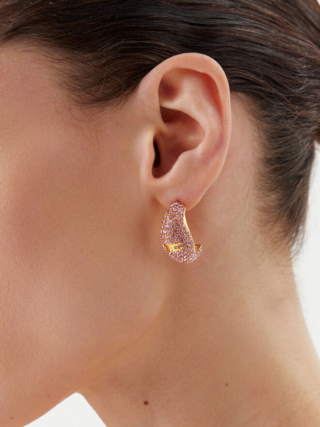 Elisabetta Franchi Обици Elisabetta Franchi OR-44M-51E2-V250 Розов