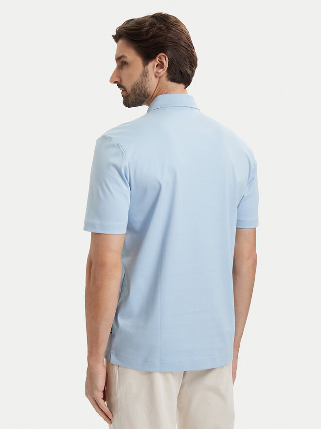 BOSS BOSS Poloshirt C-Parris 01 50555829 Hellblau Regular Fit