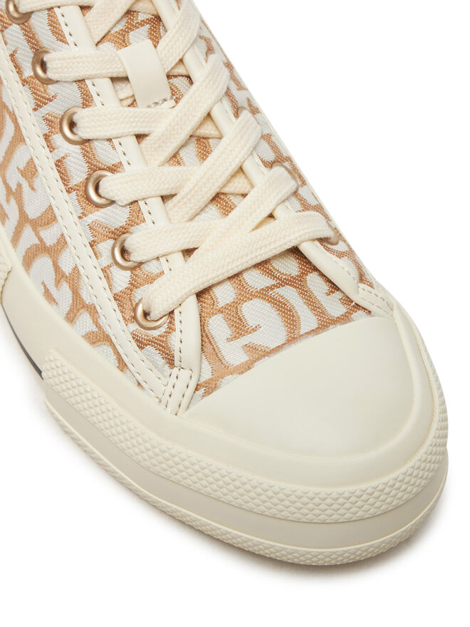 Guess Trampki Guess FLPCAR FAL12 Beżowy