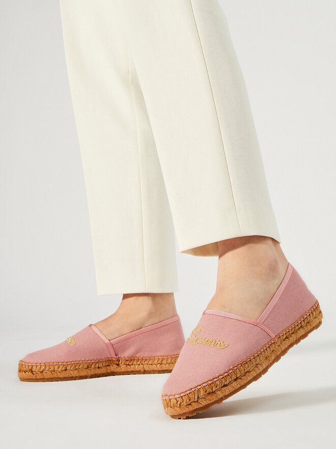 LOVE MOSCHINO Espadrilles LOVE MOSCHINO JA10572G0IJP5609 Rozā