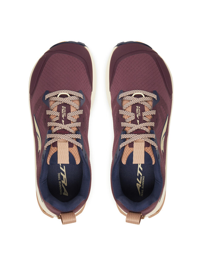 Altra Laufschuhe Altra Lone Peak 9 Waterproof Low AL0A85PV Dunkelrot