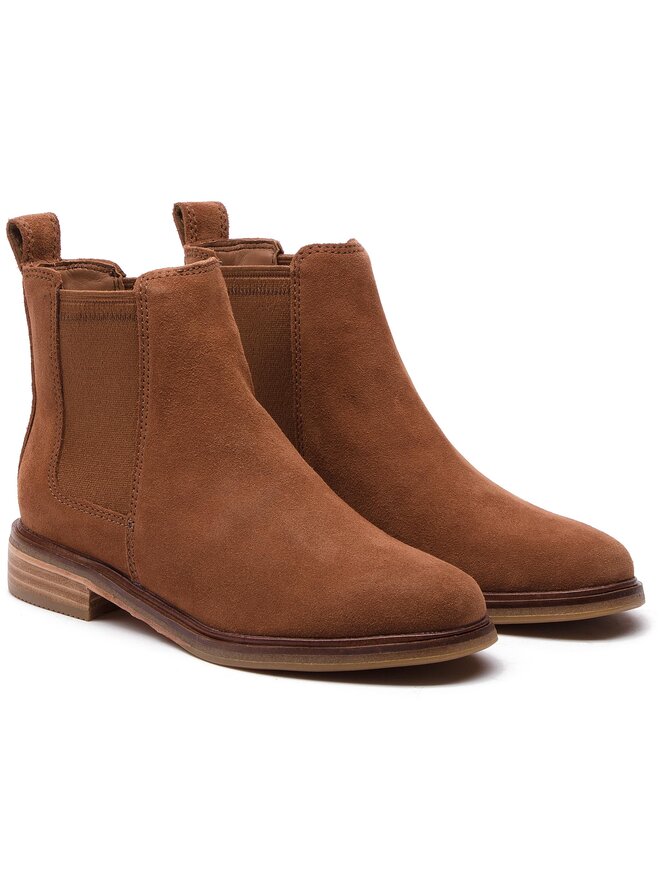 Clarks Челсі Clarks Clarkdale Arlo 261380604 Коричневий