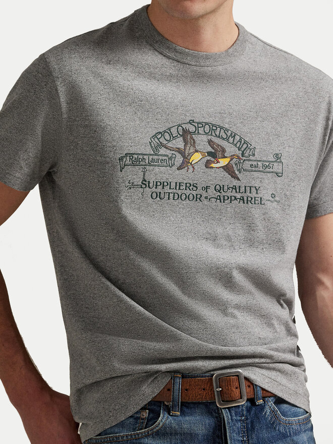 Polo Ralph Lauren Polo Ralph Lauren Camiseta 710981142002 Gris Classic Fit