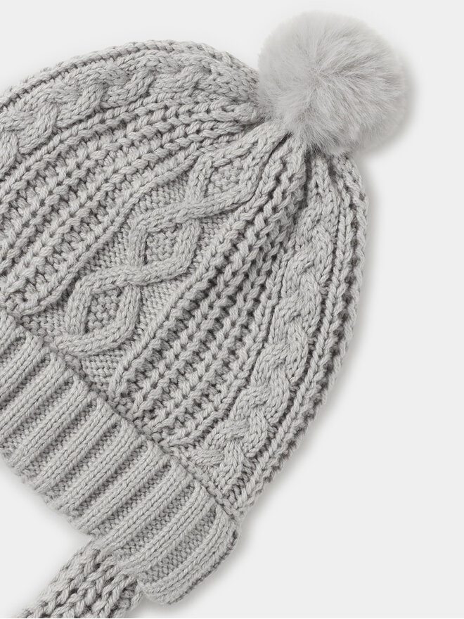 Mayoral Conjunto de guantes y gorro Mayoral 9.666 Gris