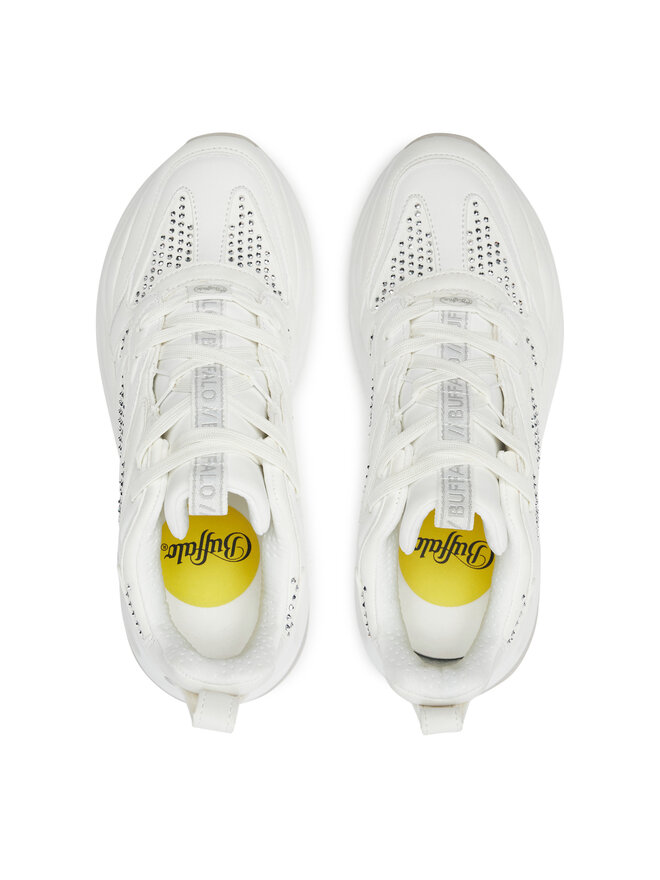 Buffalo Sneakersy Buffalo Triplet Glam BN16361961 Biały