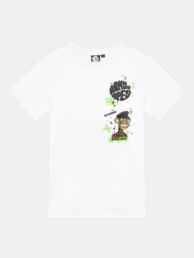 OVS OVS T-Shirt 2113951 Λευκό Relaxed Fit