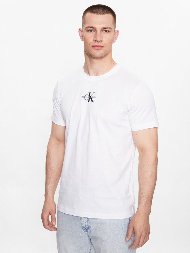 Calvin Klein Jeans Calvin Klein Jeans T-Shirt J30J323483 Weiß Regular Fit