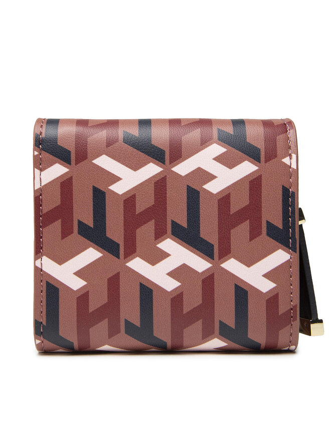 Tommy Hilfiger Ročna torba Tommy Hilfiger Iconic Tommy Mini Wallet Mono AW0AW10846 Roza
