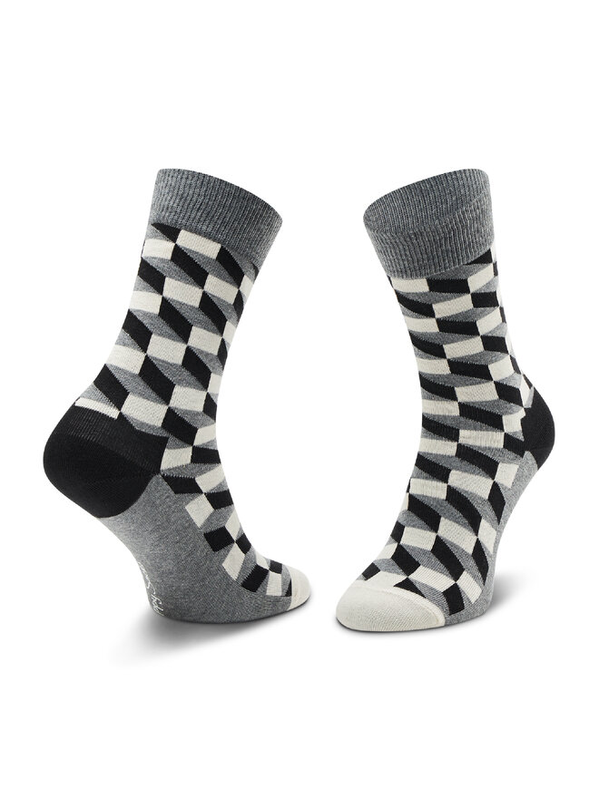 Happy Socks Довгі шкарпетки Happy Socks XCBW09-9100 Чорний