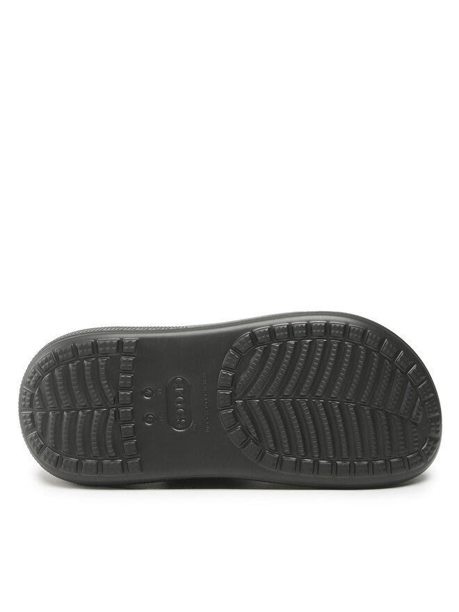 Crocs Παντόφλες Crocs Classic Crush Clog 207521 Μαύρο