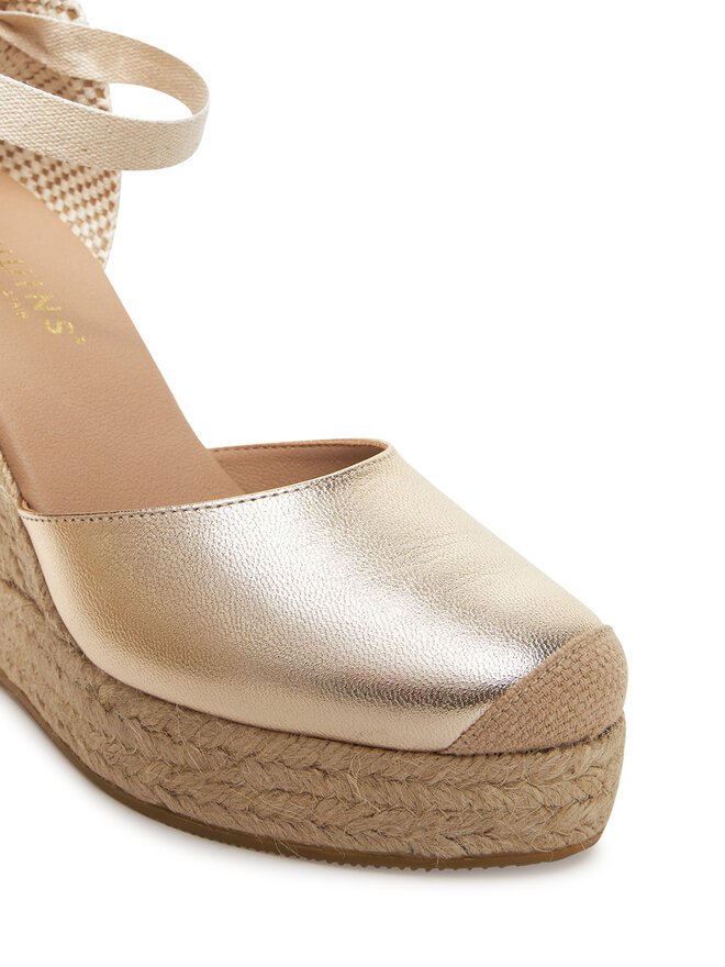 Genuins Espadryle Genuins Darya G105916 Złoty