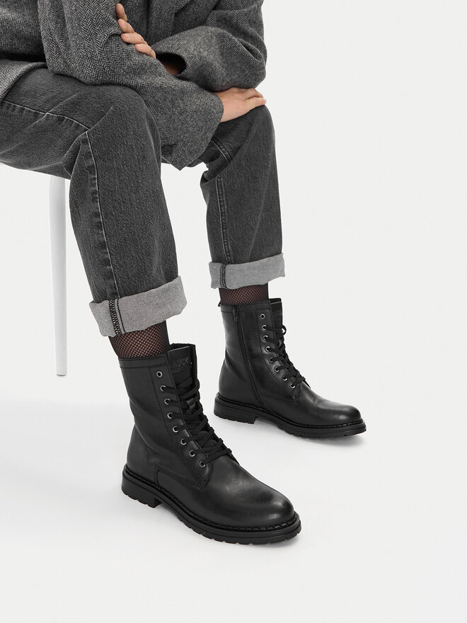 Lasocki Schnürschuhe Lasocki CEO-WI16-TIBILISI-02 Schwarz