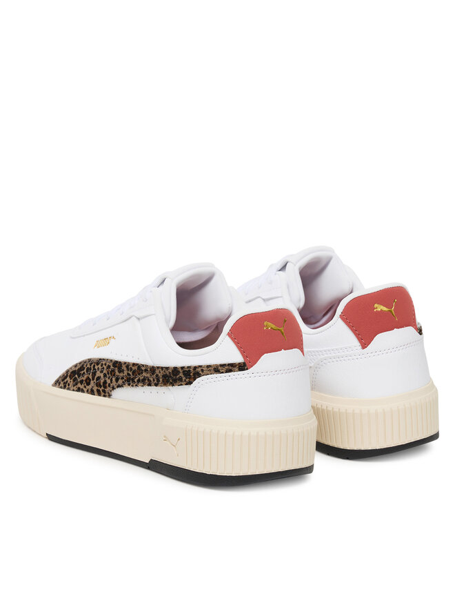 Puma Сникърси Puma Carina Mia Animal Flair 403515 01 Бял