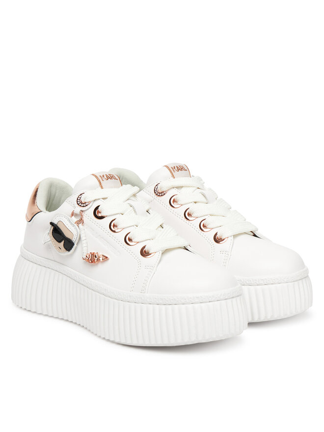 KARL LAGERFELD Снікерcи KARL LAGERFELD KL42376T Білий