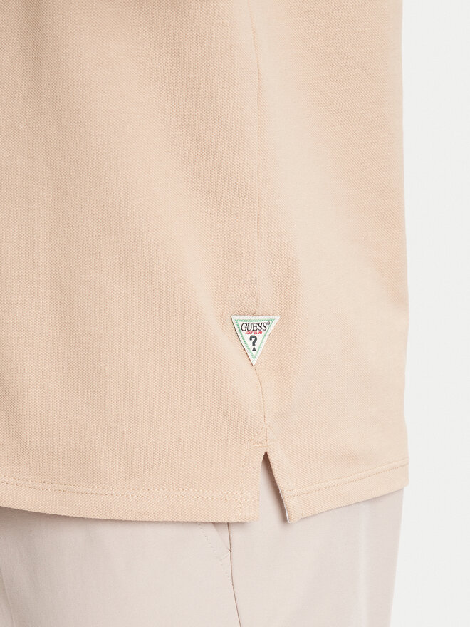 Guess Guess Poloshirt M5YP34 KCJV1 Beige Regular Fit